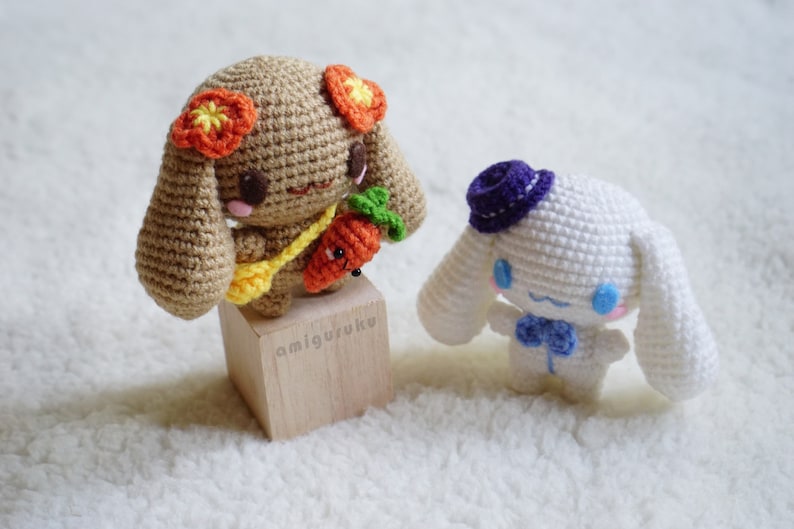 Crochet Pattern of Cinnamoroll from Sanrio Amigurumi/ Plushie Etsy