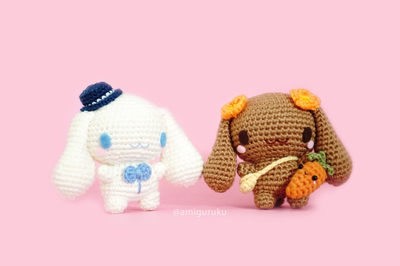 Crochet Pattern of Cinnamoroll from Sanrio Amigurumi/ Plushie | Etsy