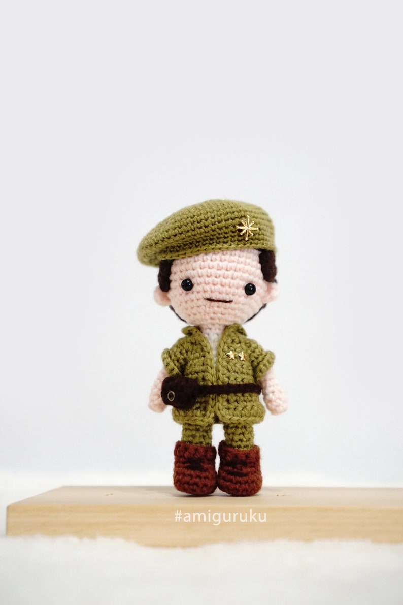 Crochet Pattern of Soldier Army Amigurumi/Plushies/Bagcharm PDF image 2