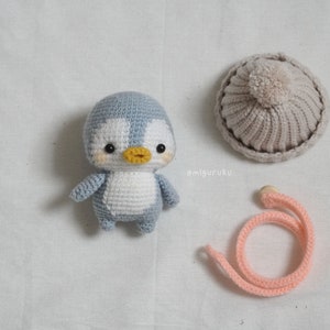 Crochet Pattern of The Lost Baby Penguin Amigurumi/ Plushie Doll/ Bagcharm PDF image 6