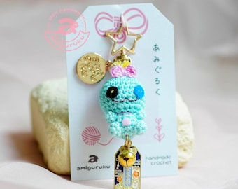 Amigurumi Crochet Keychain Scrump (Actual Keychains)