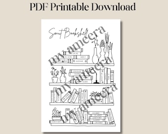 Smut Bookshelf PDF Printable Downlad