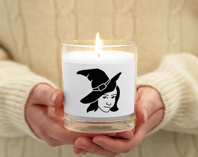 Witches Glass Jar Candle