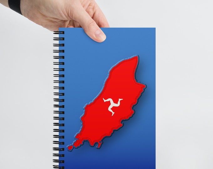 Isle of Man Spiral Notebook