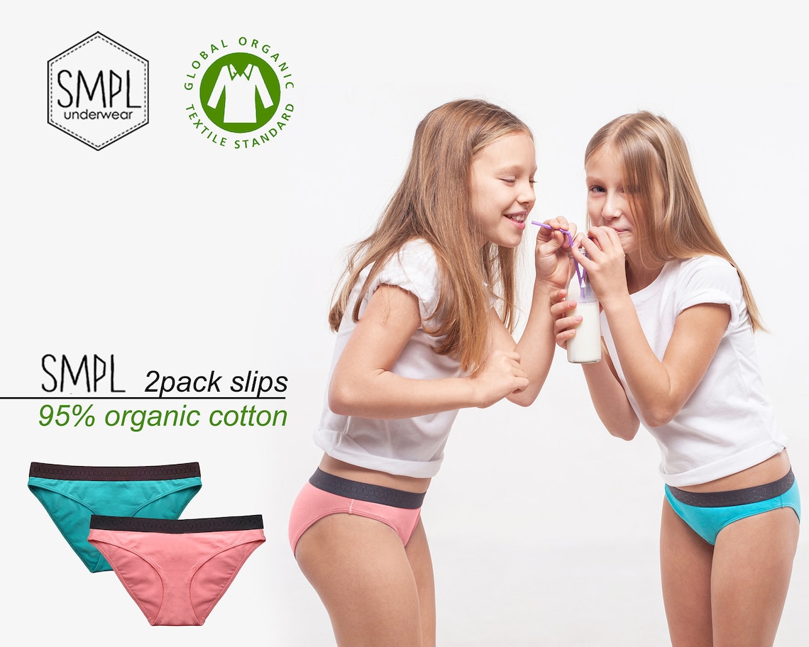 SMPL KIDS Organic cotton underwear 2 pack Etsy