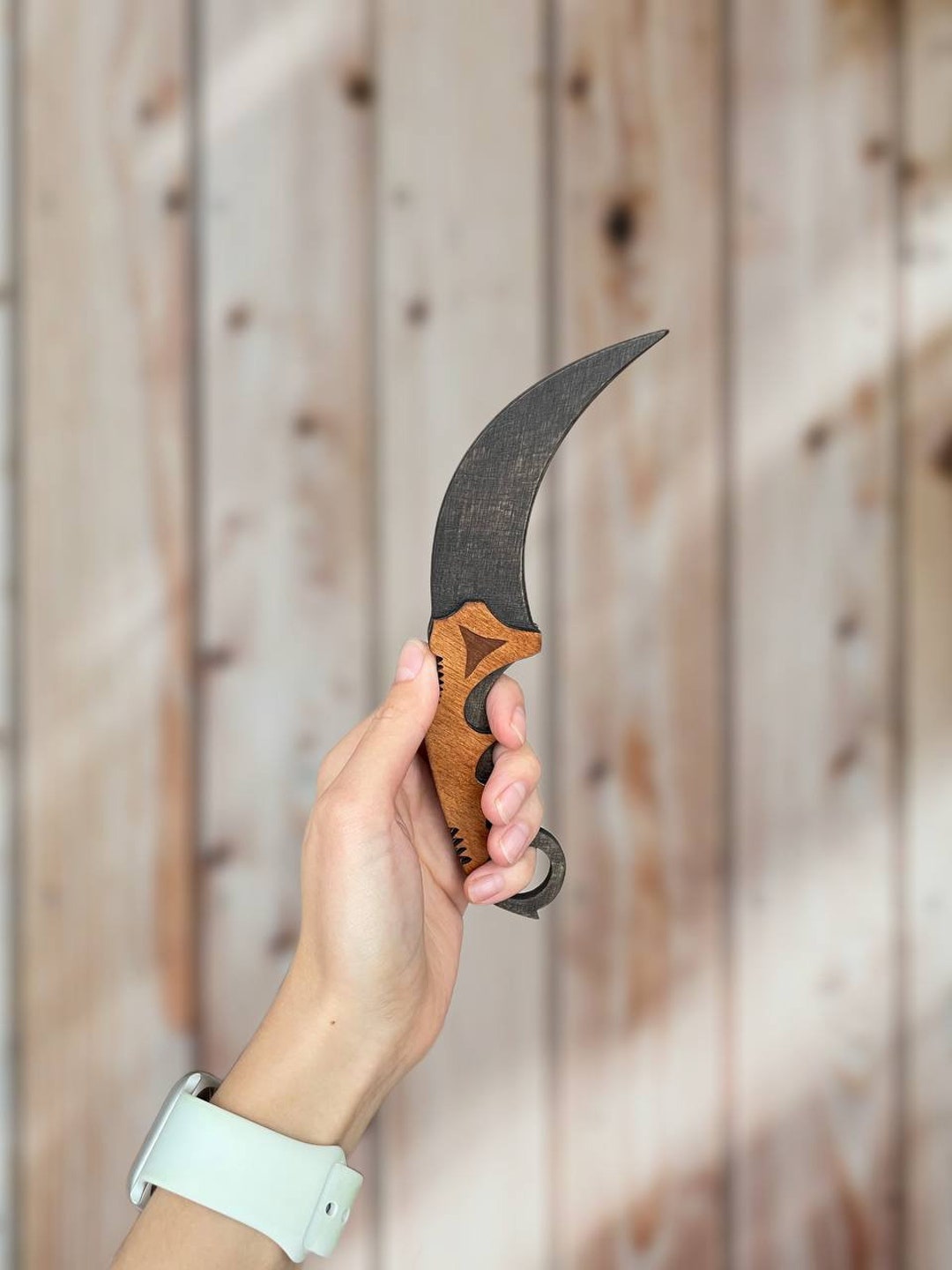 Karambit Knife Play Wooden Toys Karambit Trainer Wooden Toy Etsy
