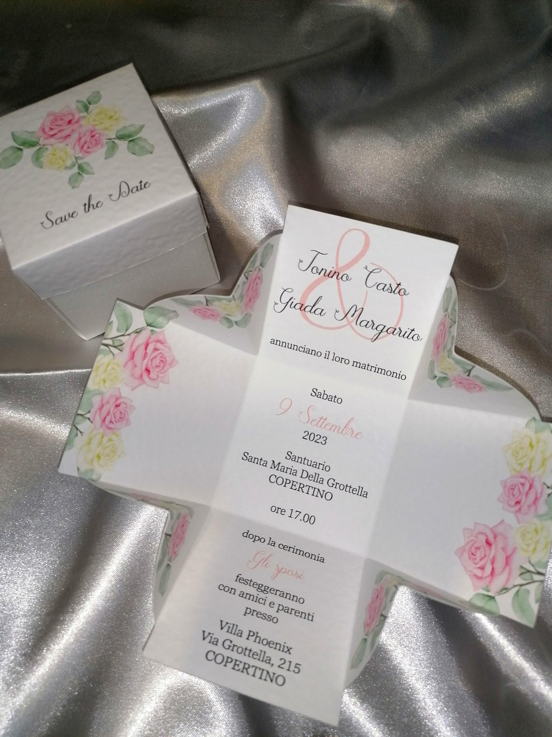 Wedding Invitation in Box Invitation in Box Wedding Box Etsy