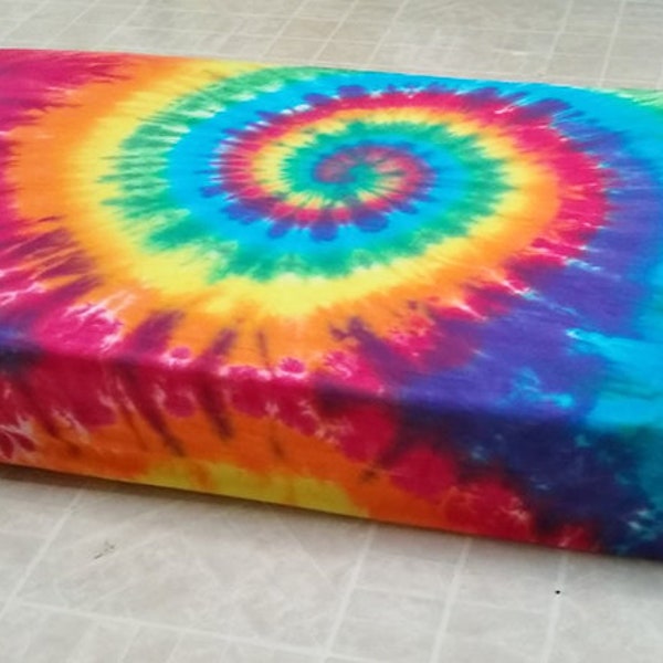 Rainbow Tie-Dye Baby Infant Crib Toddler Bed Fitted Sheet