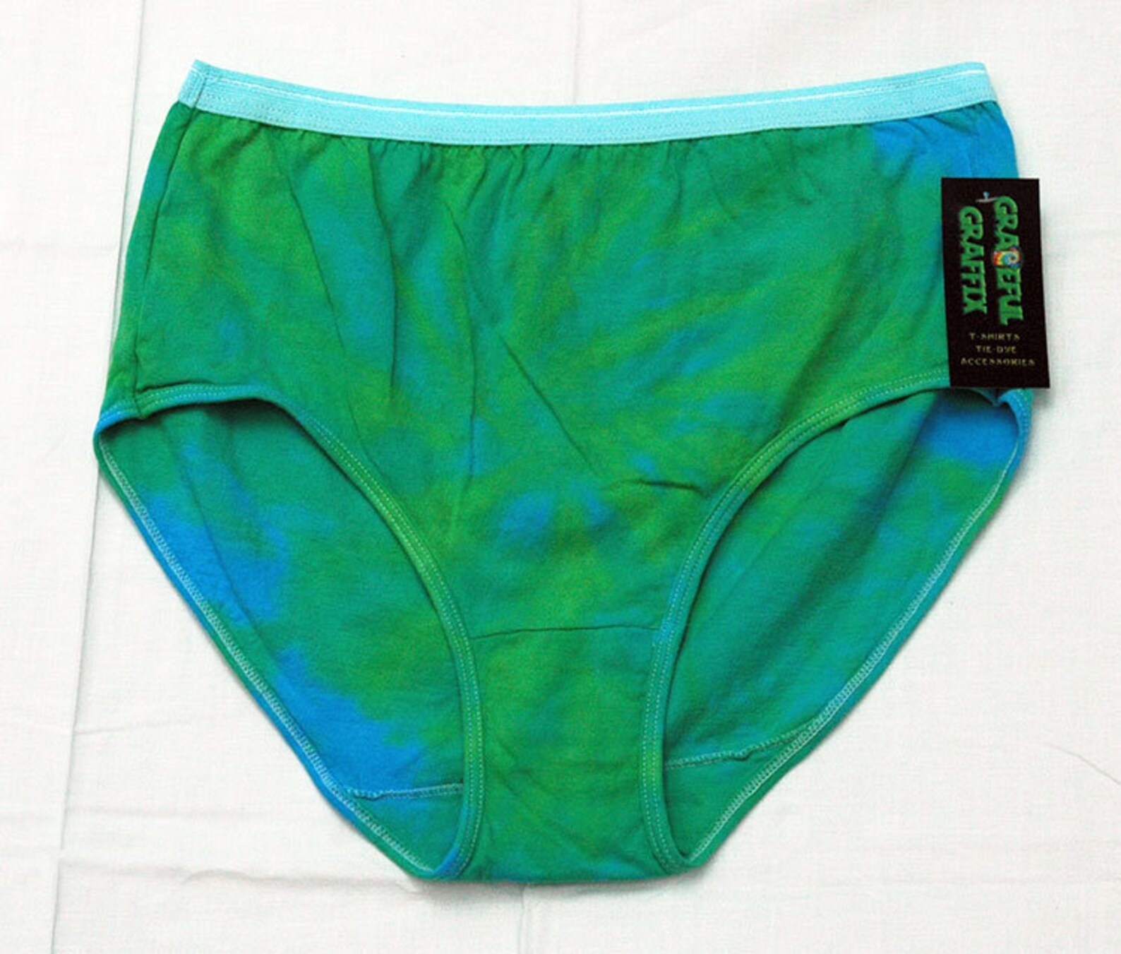 new-tie-dye-ladies-underwear-cotton-panties-green-blue-etsy