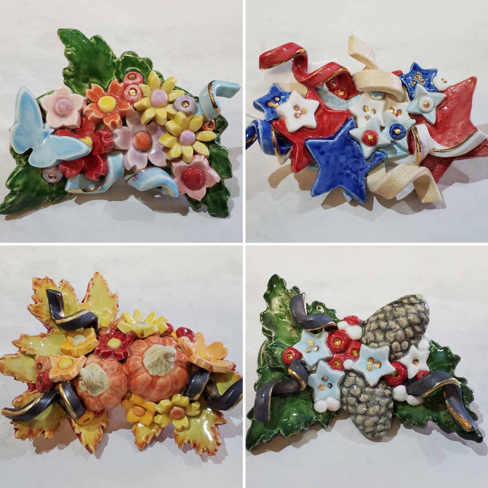 5 Platters in 1 Interchangeable Pottery platter Pottery Etsy