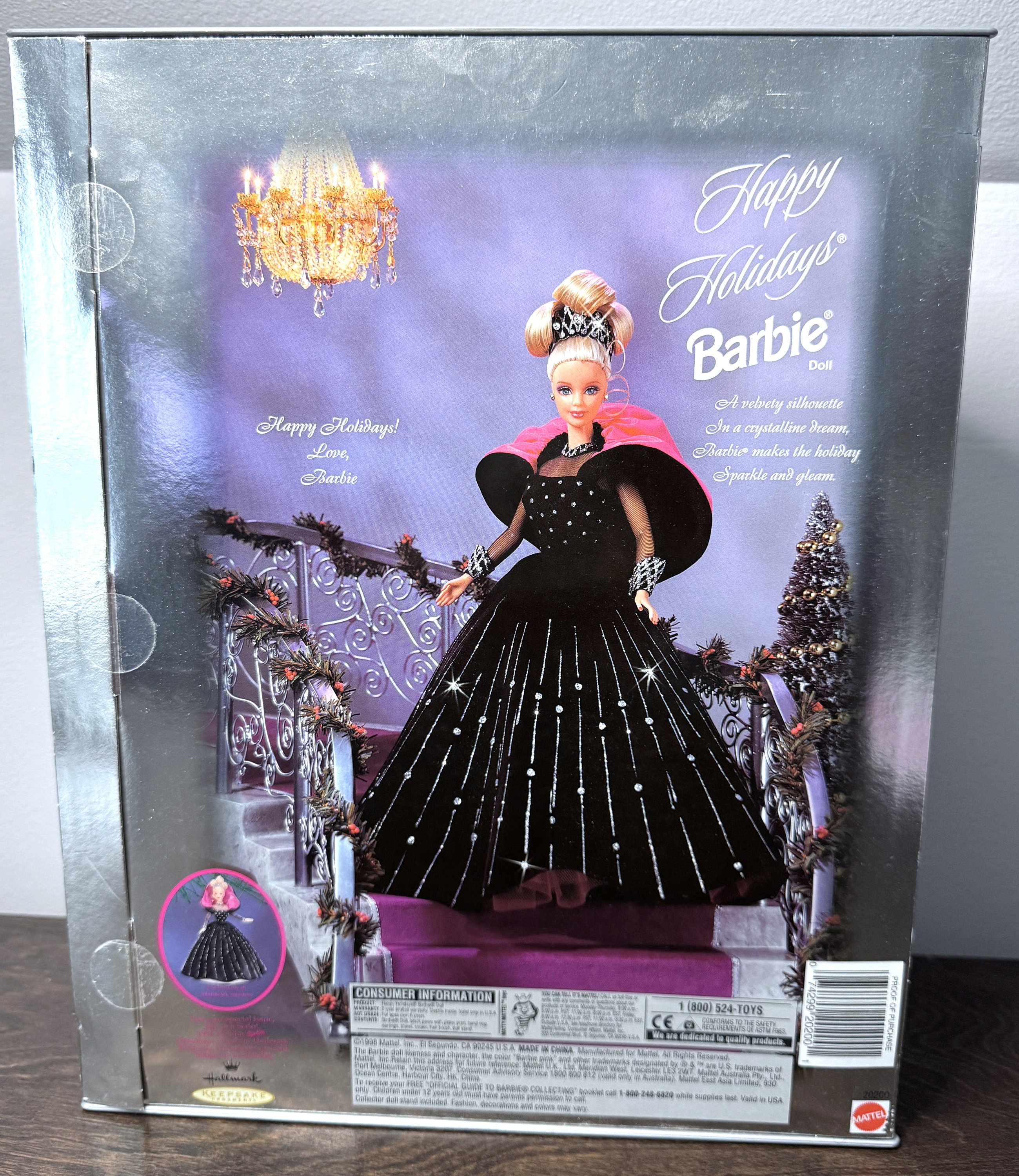 1998 Vintage RARE (box Error) Mattel Happy Holidays Special 1998 Vintage RARE (box Error) Mattel Happy Holidays Special
