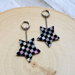 Star Earrings Dangle, Huggie Hoops, Goth Birthday Gift, Festival Jewelry, Unique Gifts for Adult Daughter, Birthday Gift for Girlfriend