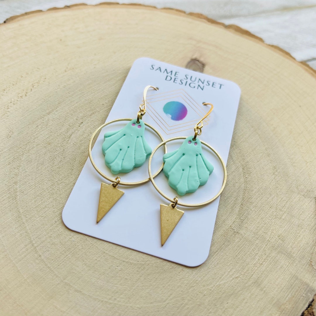 Geist Ohrringe Weiß - Süße Gespenst Ohrhänger Für Halloween & Grusel-Partys