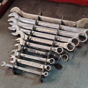 Steel wrench organizer, all steel tool box widget,Wrench organizer, tool organizer, tool box organizer, tool box accessory, tool box widget,