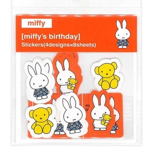 KUTSUWA| Miffy| story book| stickers