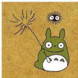 Beverly| Ghibli| 20mm| MINI Wooden Stamp| My Neighbour Totoro| Susuwatari| Lotus Leaf| Umbrella Totoro&Susuwatari