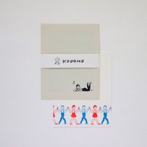 Conjunto de cartas e envelopes Masuko Eri X Mizushima / dança em linha