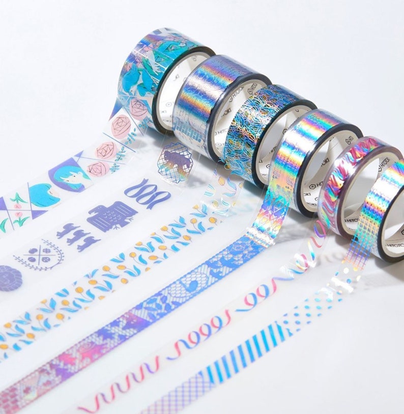 König Jim SODA 30mm Spielzeug durchsichtiges Band transparent Masking Tape Bild 4