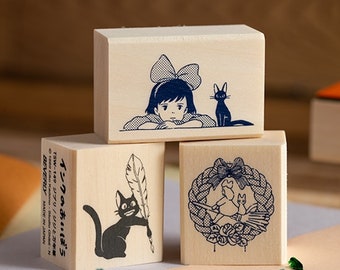 Beverly| Kiki's Delivery Service| Masute no Aibou Kiki and Jiji| Ghibli| Wooden Stamp