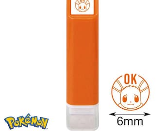 KODOMO NO KAO| Eevee| Ok| Mini Stamp| seal| Pokémon| Pokemon| Poke monster