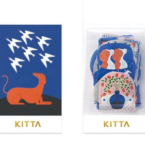 KINGJIM| KITTA| Vol.14| Mythologie| Flocke| Aufkleber| Siegel| dekorieren| Kartengestaltung | Terminbuch| Scrapbooking