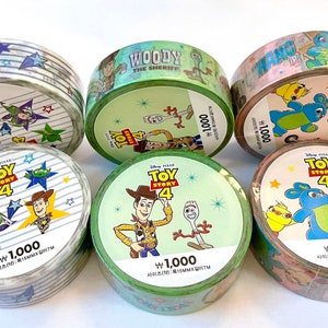 Toy story 4 washi tape masking tape Disney| Paper Tape | cute | masking tape | washi tape