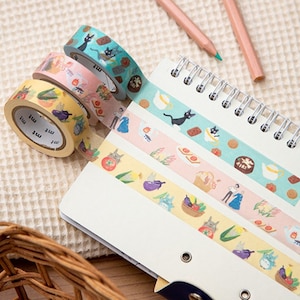 MT| Ghibli| PRZERWA| washi| taśma maskująca| Ruchomy zamek Hauru| Usługa dostawy Kiki| Mój sąsiad Totoro
