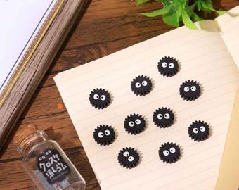 Ghibli| My Neighbour Totoro| Suswatari| MINI erasers| 10pcs with bottle