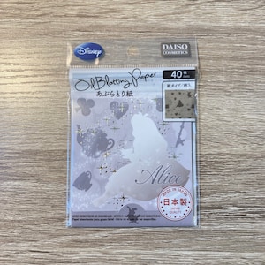 Disney/Alice nel paese delle meraviglie/traslucido/motivo/carta decorativa/carta assorbente per olio/fibre vegetali