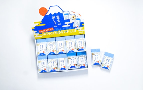 Japan Fuji Mountain Eraser Rubber Eraser Without Residue White