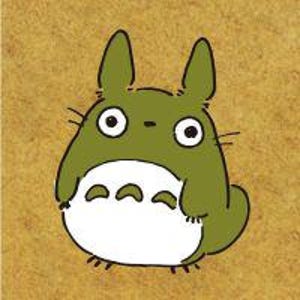Beverly| Ghibli| 20mm| MINI Wooden Stamp| My Neighbour Totoro| Susuwatari| Lotus Leaf| Umbrella Totoro