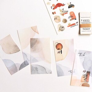Mu. Goldstone im See | Transparentpapier|Journal|Sammelalbum|Bujo