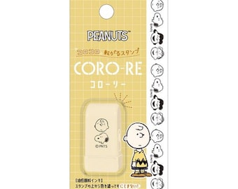 Kamio| CORO-RE| Snoopy & friends| roll| rolling| roller stamp| Snoopy| peanuts
