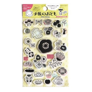 Japan WORLD CRAFT | Duidelijke stempel| Scandinavische stijl |vogels|bloem