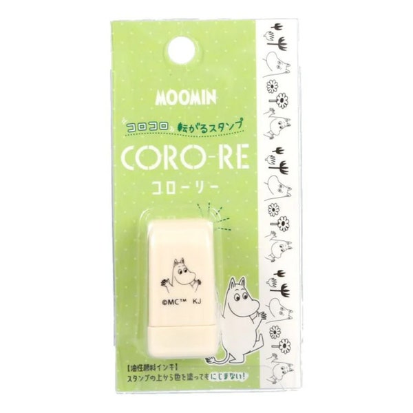 Kamio/CORO-RE/timbro Moomin/rotolo/rotolamento/timbro a rullo/Moomin