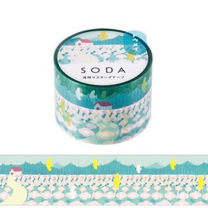 König Jim SODA 30mmHometransparent Washi Tapekingjim Bild 1