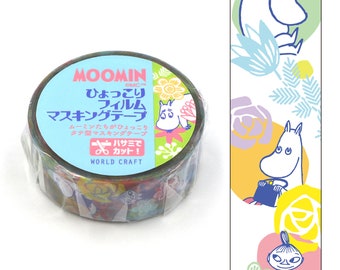 World Craft| The Moomins| Flower Clear| film clear tape| masking tape| transparent