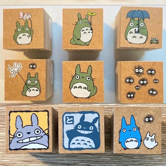 Beverly| Ghibli| 20mm| MINI Wooden Stamp| My Neighbour Totoro