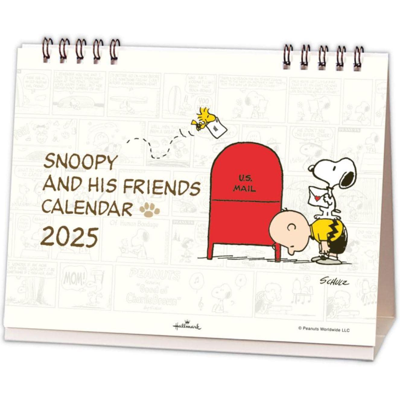 2025| Hallmark| peanuts| Snoopy| Friends| desk calendar