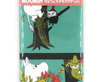 World Craft| The Moomins| Tree Green| A7| Memo Pad| notebook