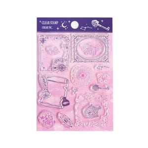 Achtergrondmuziek| Star Moon-gedicht | clear stamp| dagboek| planner| dagboek| notitieboekje|  schema: