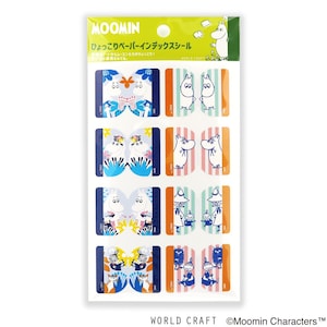 May include: A sheet of colorful Moomin character stickers. The stickers feature different Moomin characters, including Moomin, Snorkmaiden, and the Hattifatteners. The stickers are perfect for decorating notebooks, planners, and other items.