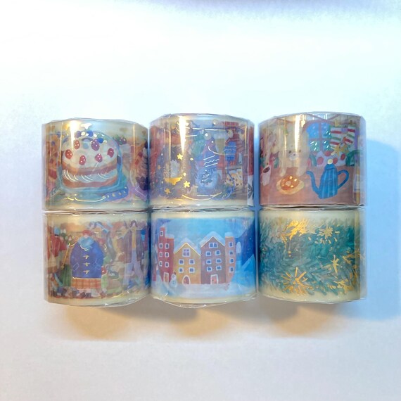 MIND WAVE| Winter Life| Hokkori Life| 30mm| Clear Tape| Foil