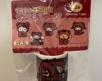 Sanrio | Pompompurin | Hello Kitty | My Melody | Kuromi | Cinnamoroll | rolo de adesivos