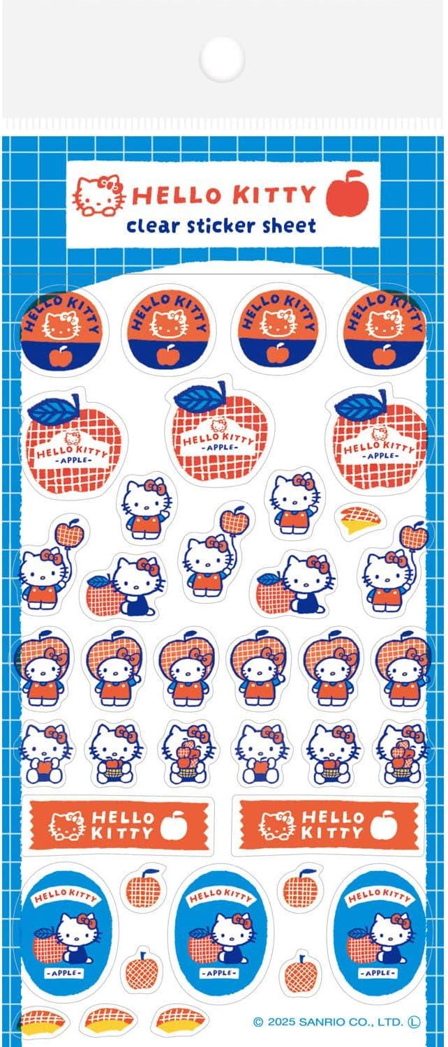 FURUKAWASHIKO| Sanrio| Hello Kitty| Apple| Fruit Market| Clear