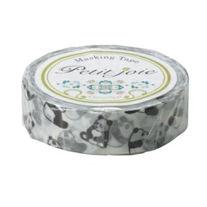 Japão | fita washi | panda | urso | Petit Joie | papel de arroz | papel washi | fita adesiva