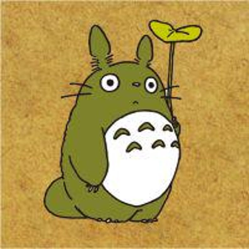 Beverly| Ghibli| 20mm| MINI Wooden Stamp| My Neighbour Totoro| Susuwatari| Lotus Leaf| Umbrella Totoro&Lotus Leaf
