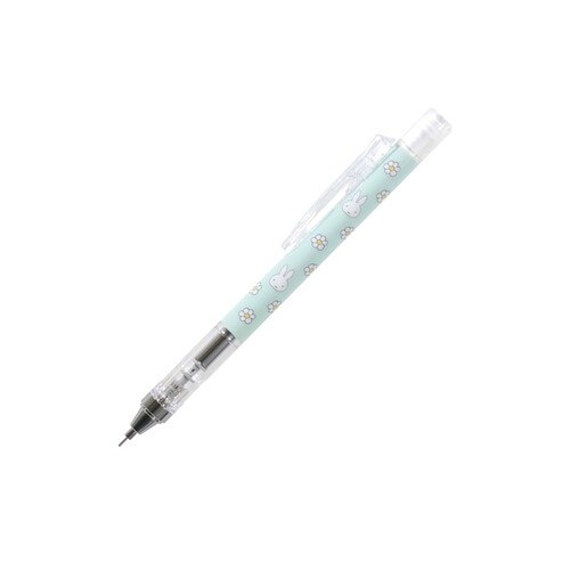 Tombow Mono Graph Mechanical Pencil 0.5mm - Shake-to-Advance Lead, Mint Green, Refillable Eraser - View #5