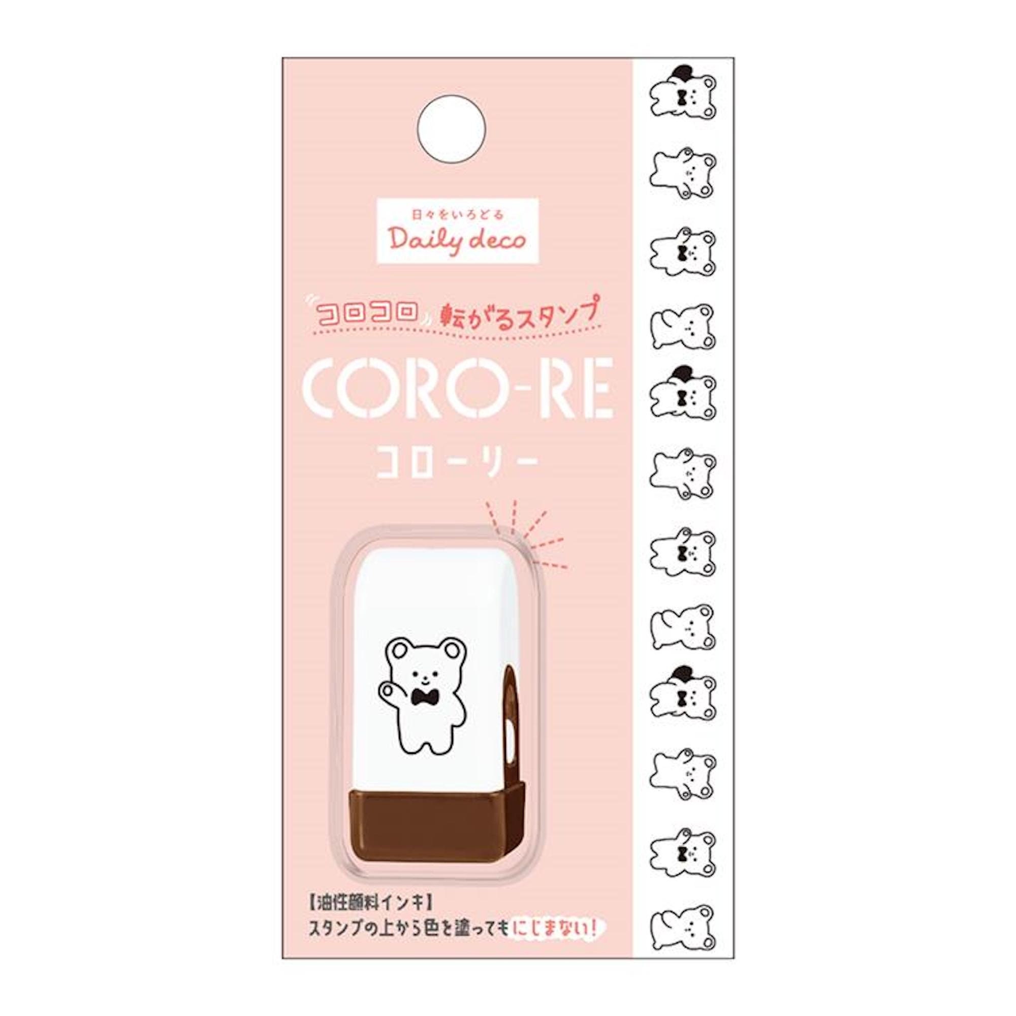 Kamio| CORO-RE| Bear| roll| rolling| roller stamp