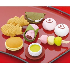 IWAKO Fun eraser|wagashi| japanese sweets|rubber| stationery|